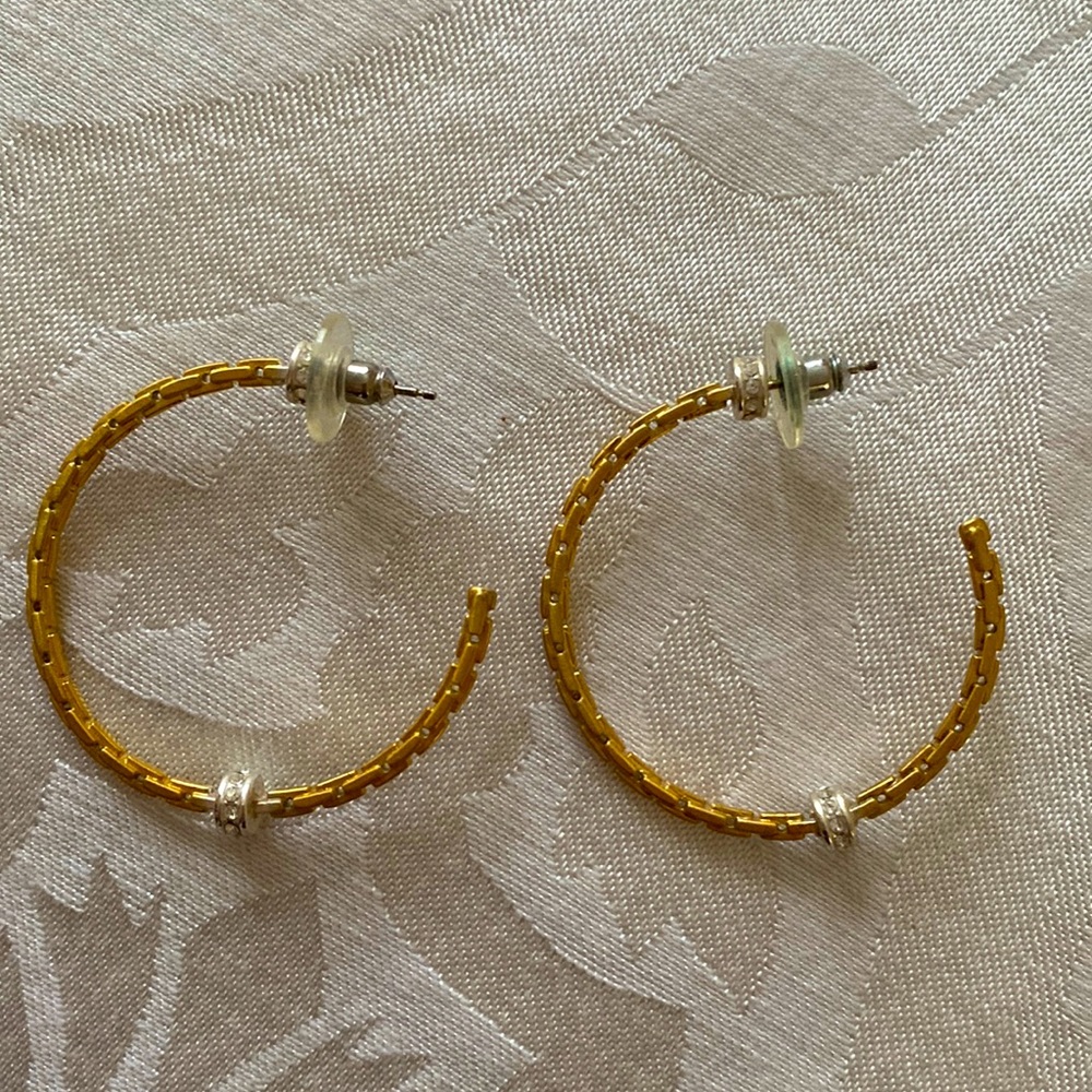 Brighton gold meridian hoops